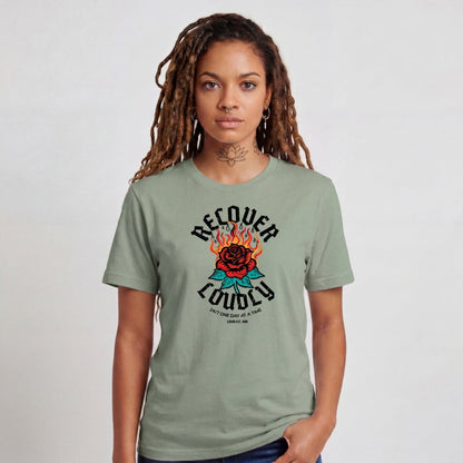 Sober T Shirt | Women's Recover Loudly
