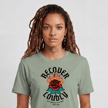 Sober T Shirt | Women's Recover Loudly