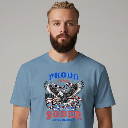 Sober T Shirt | Men's Proud To Be Sober