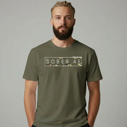 Sober T Shirt | Men's Sober AF Camo