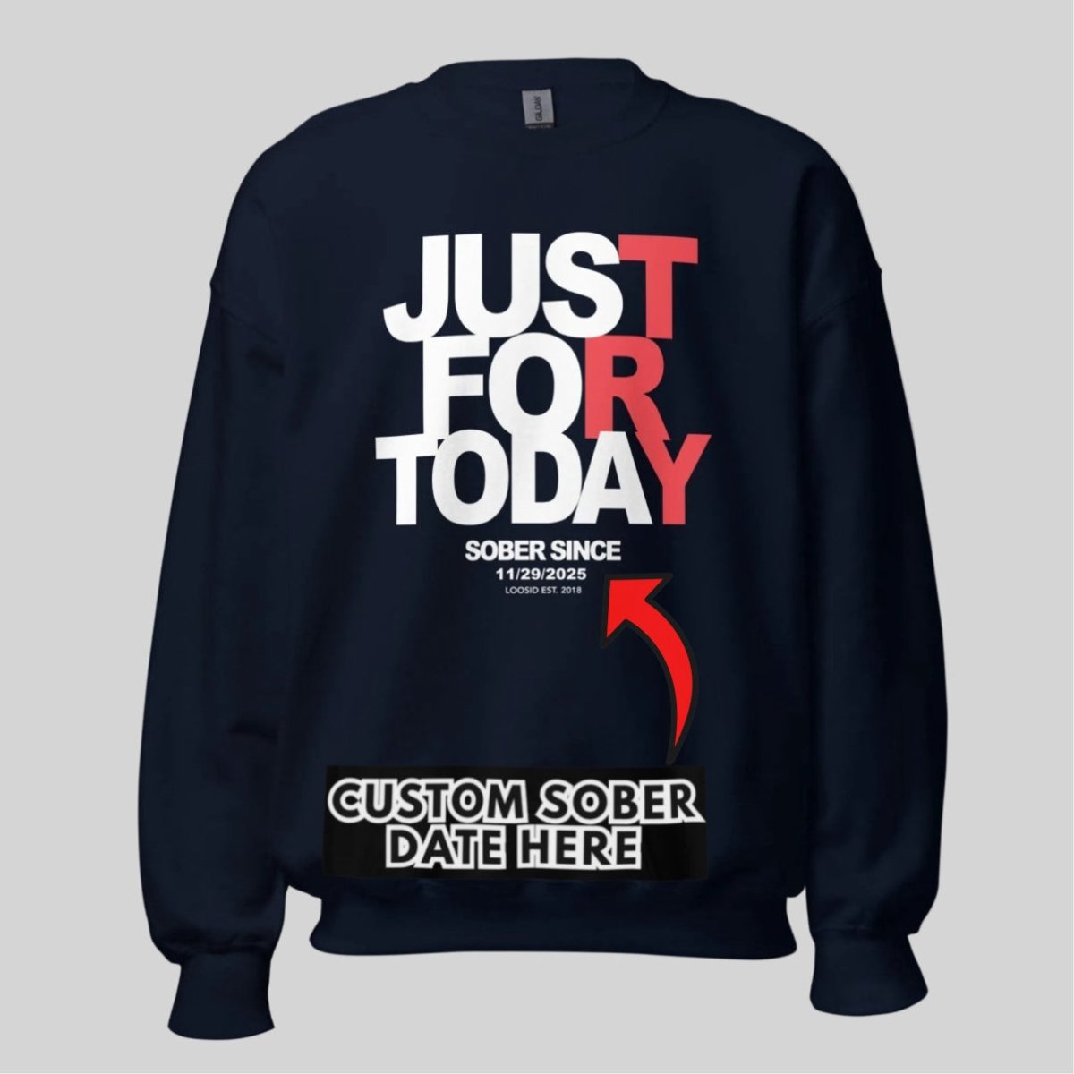 Sobriety Recovery Hoodie featuring the design (view 11)