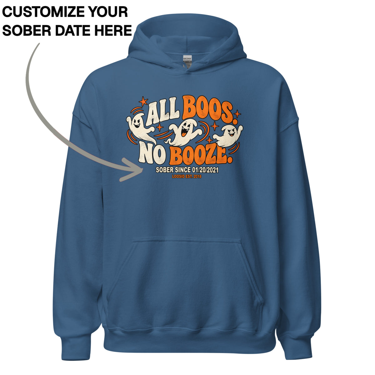 Recovery Hoodie | Women's All Boos No Booze
