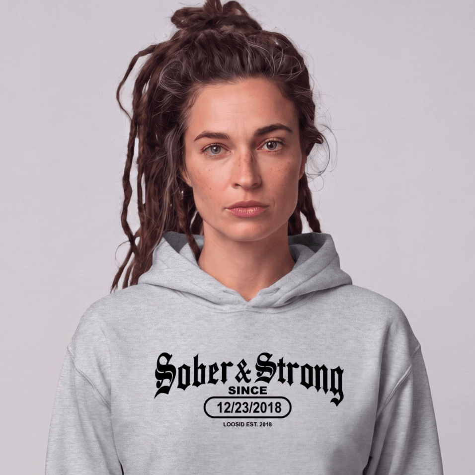Recovery Hoodie | Unisex Sober & Strong