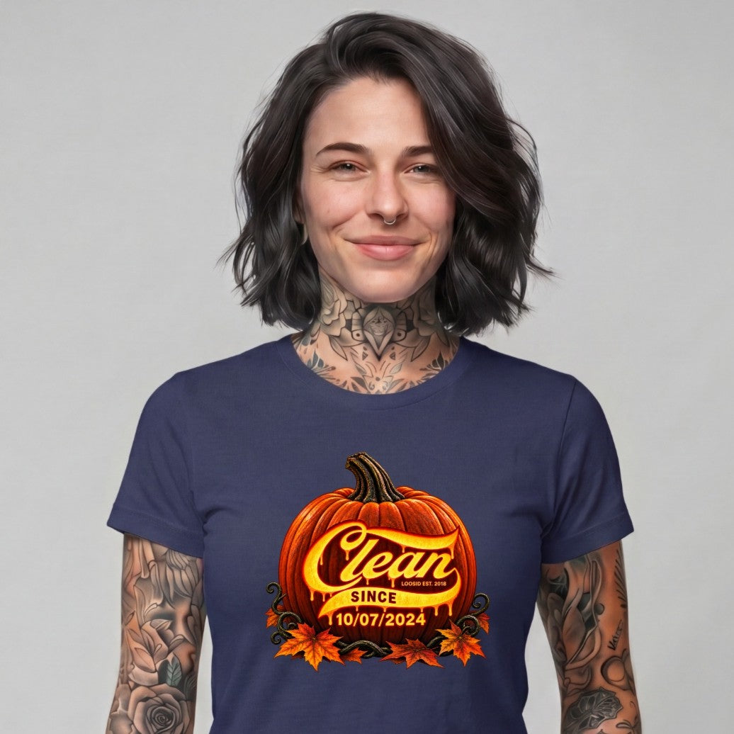 Clean T Shirt | Women's Clean Since Pumpkin