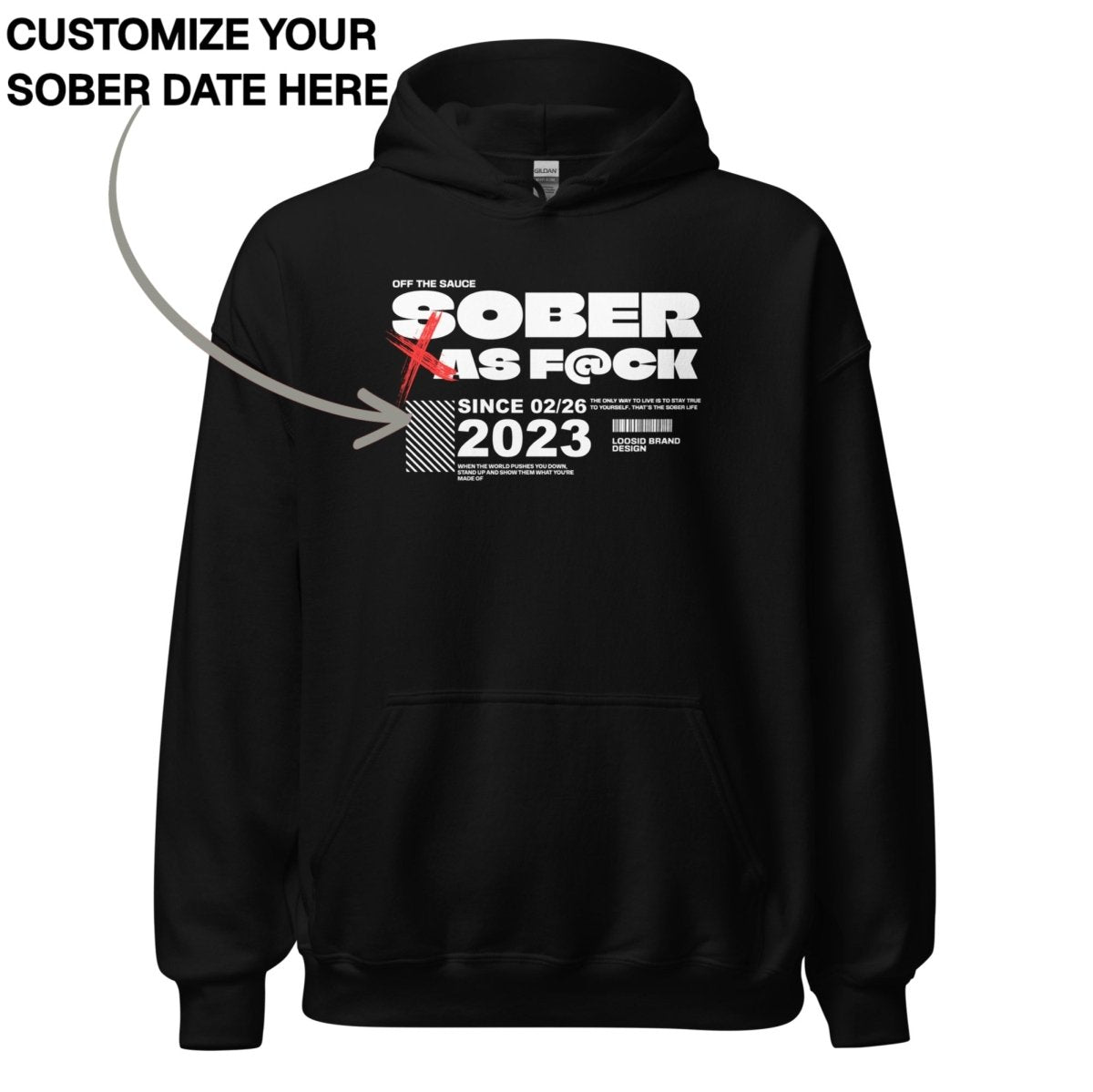 Recovery Hoodie | Men's Sober As F*ck