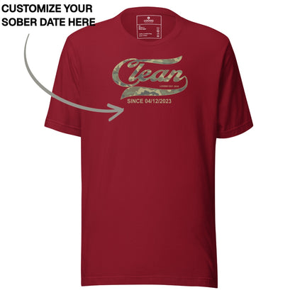 Clean T Shirt | Men's Clean Since Camo