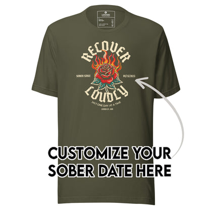 Sober T Shirt | Men's Recover Loudly