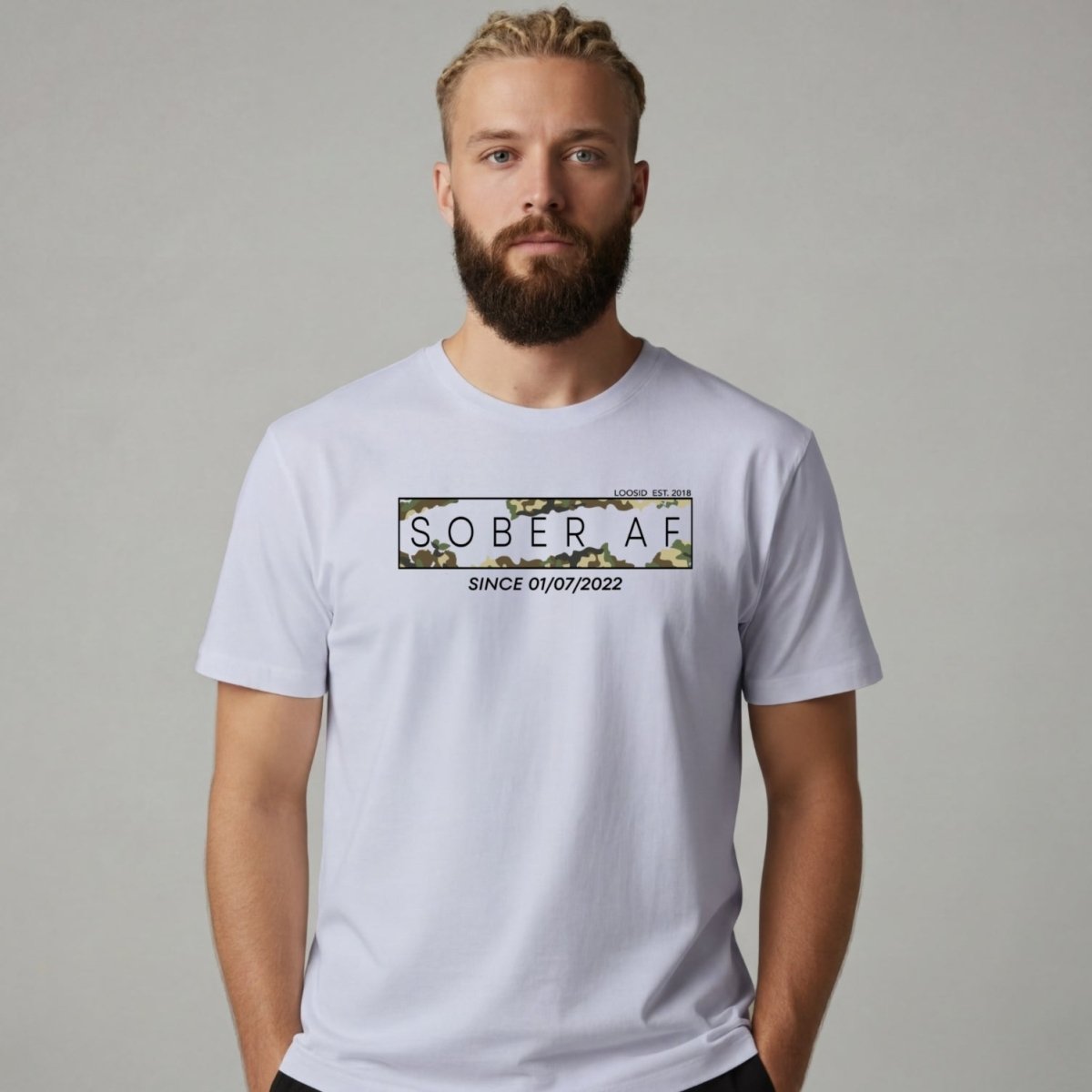 Sober T Shirt | Men's Sober AF Camo