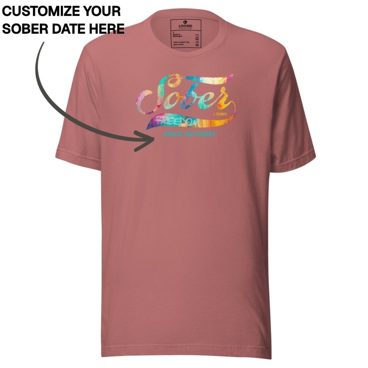 Sober T Shirt | Women's Sober Since Heritage