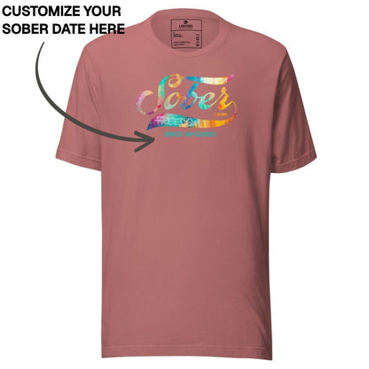 Sober T Shirt | Women's Sober Since Heritage