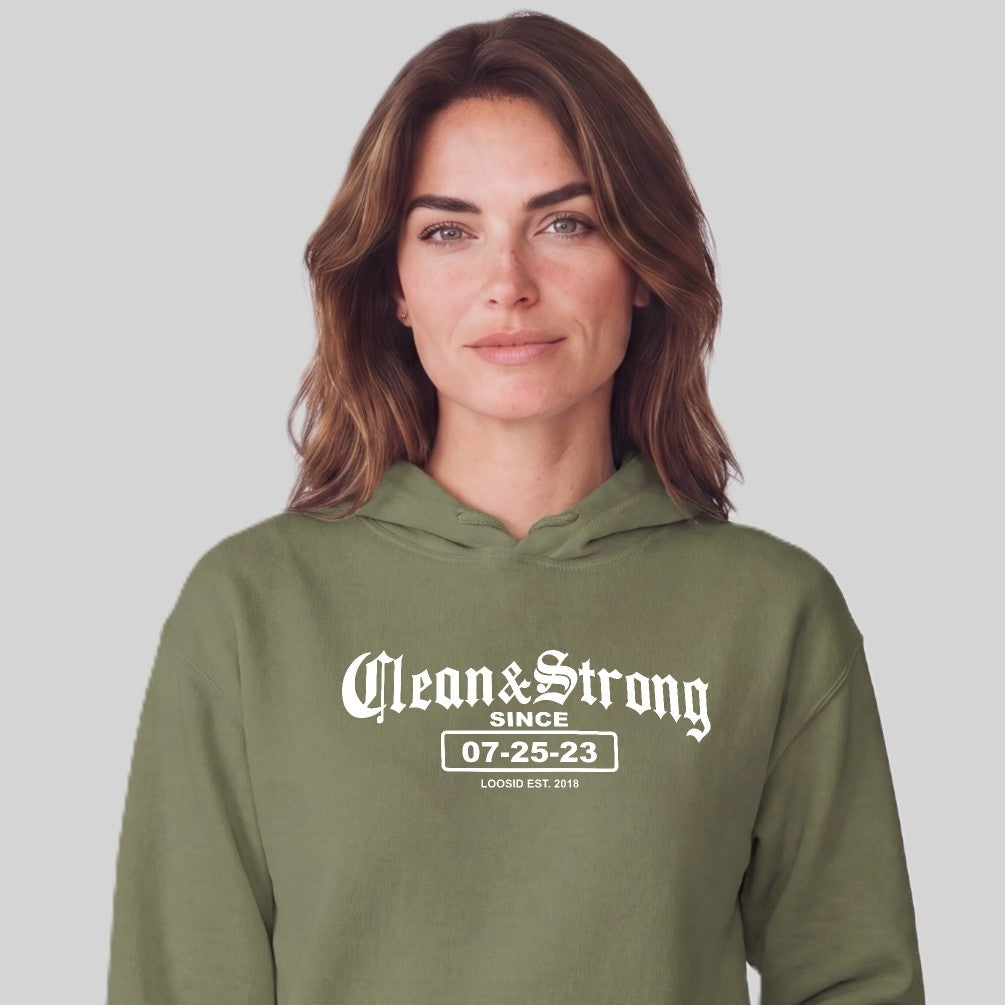 Recovery Hoodie | Women's Old School Clean & Strong
