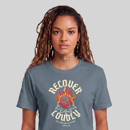 Sober T Shirt | Women's Recover Loudly