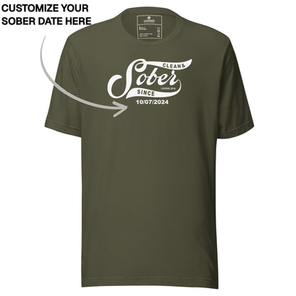 Sober T Shirt | Men's Sober Since