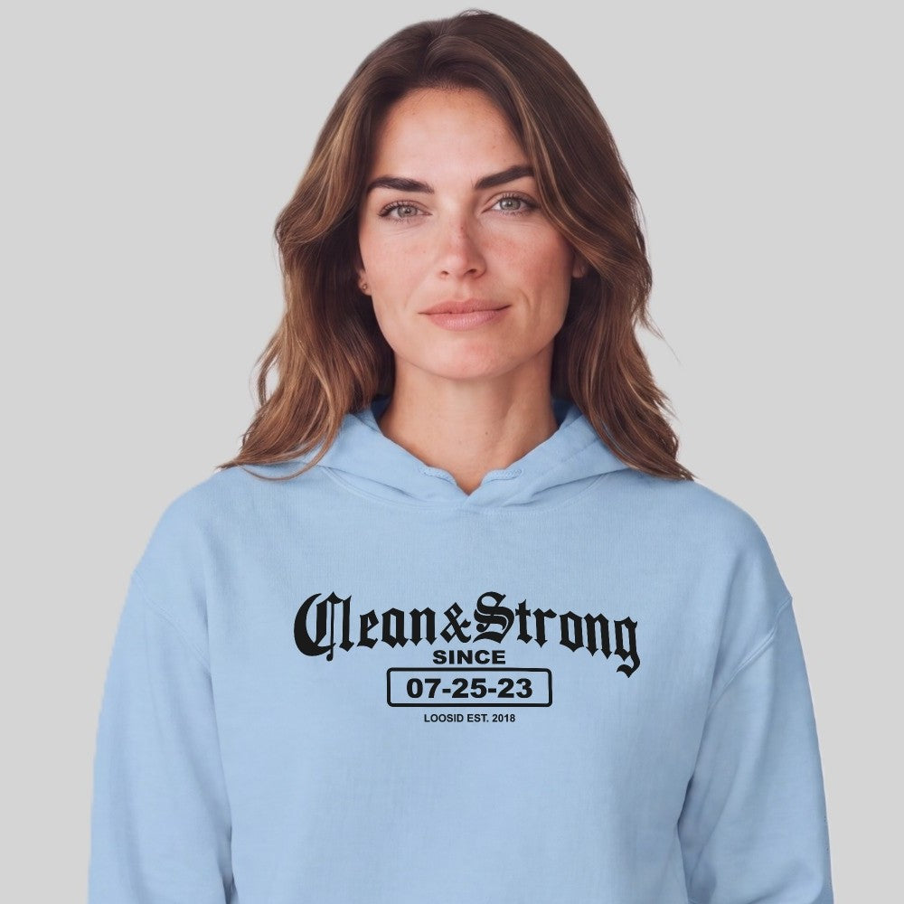 Recovery Hoodie | Women's Old School Clean & Strong