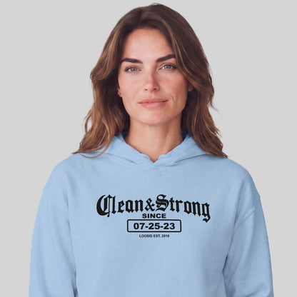 Recovery Hoodie | Women's Old School Clean & Strong