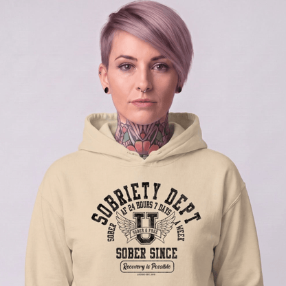 Recovery Hoodie | Women's Sobriety Dept 24/7
