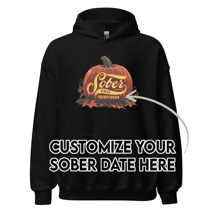 Recovery Hoodie | Women's Sober Since Pumpkin
