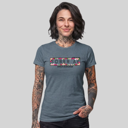 Sober T Shirt | Women's Sober AF Lily