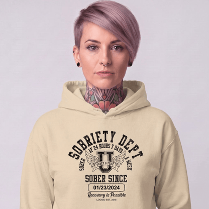 Recovery Hoodie | Women's Sobriety Dept 24/7