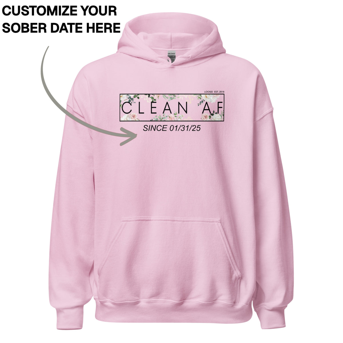 Recovery Hoodie | Women's Clean AF Flower