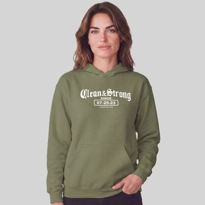 Recovery Hoodie | Women's Old School Clean & Strong