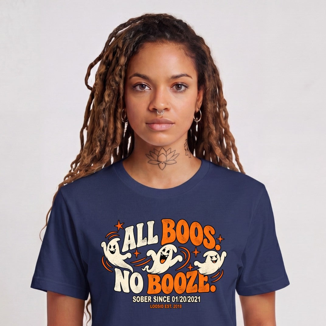 Sober T Shirt | Women's All Boos No Booze