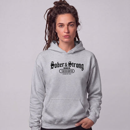 Recovery Hoodie | Women's Old School Sober & Strong