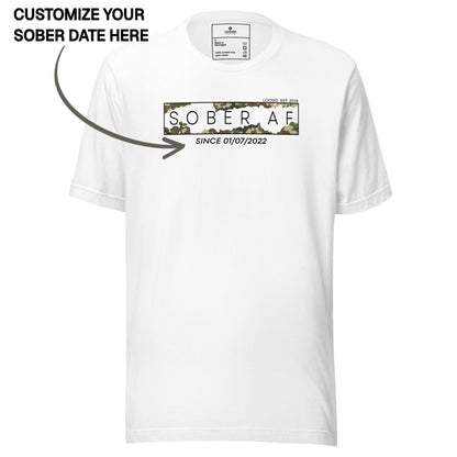 Sober T Shirt | Men's Sober AF Camo