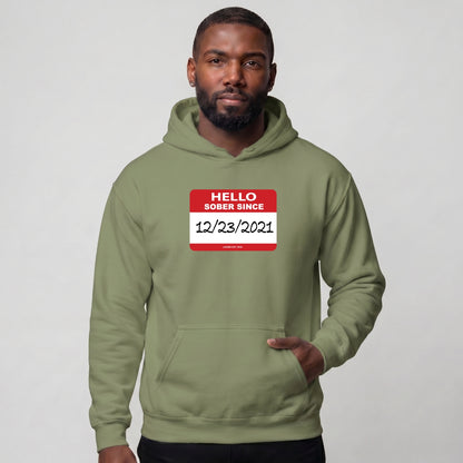 Recover Hoodie | Men's Hello Sober Since