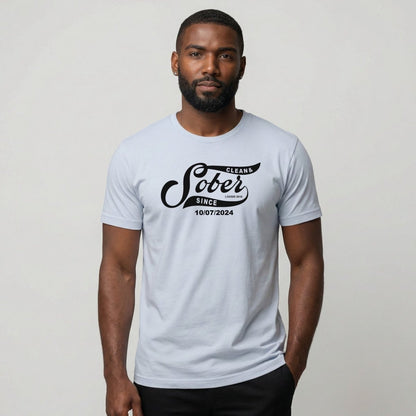 Sober T Shirt | Personalized Sober Since Shirt with Custom Date