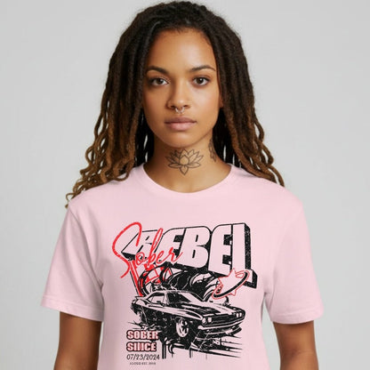 Sober Rebel Sober T Shirt side view (view 16)