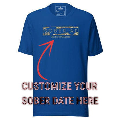 Sober T Shirt | Men's Sober AF Camo