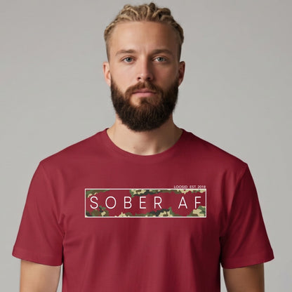 Sober T Shirt | Men's Sober AF Camo