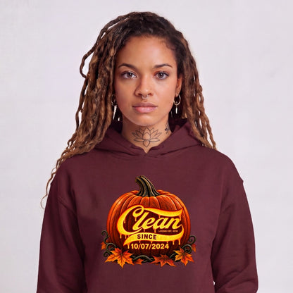 Recovery Hoodie | Women's Clean Since Pumpkin