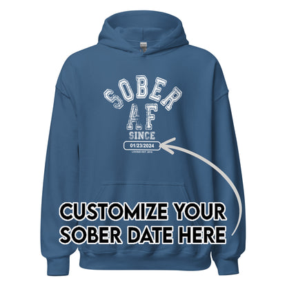 Recovery Hoodie | Women's Sober AF Collegiate