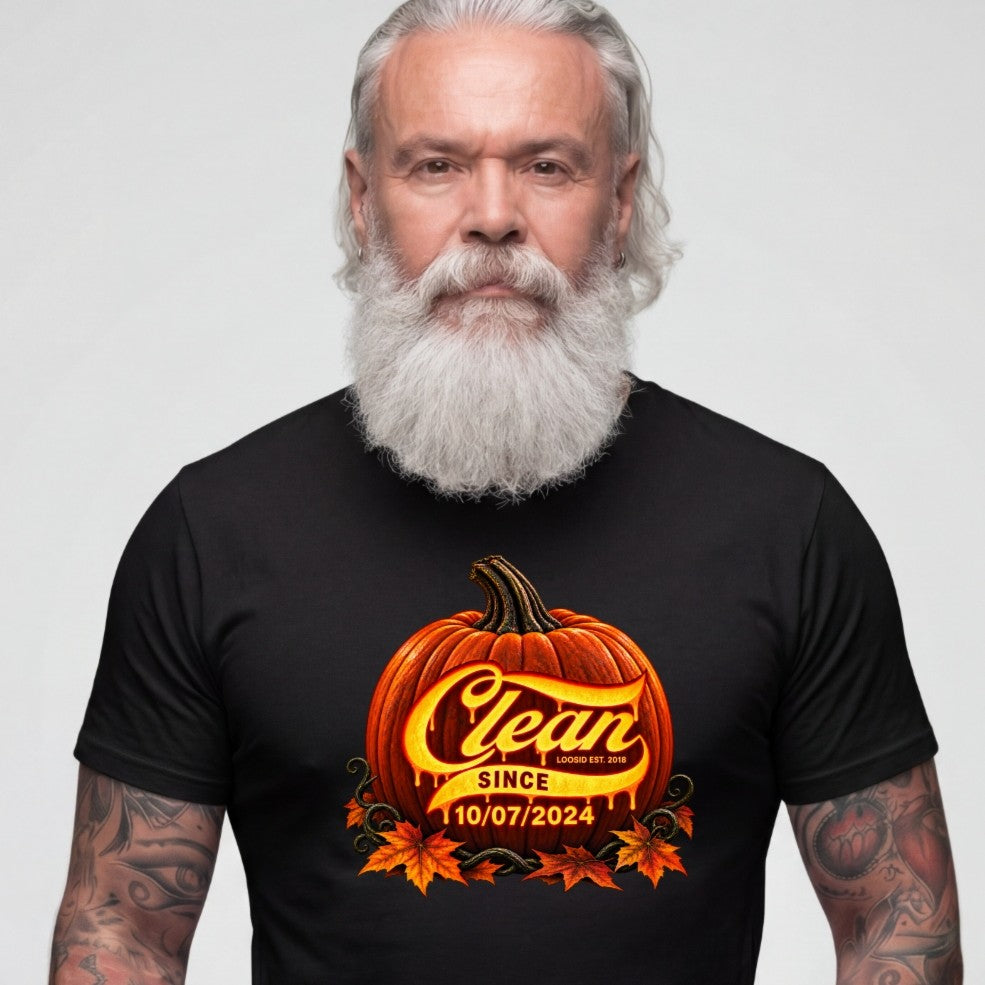 Clean T Shirt | Men's Clean Since Pumpkin
