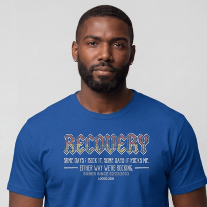 Sober T-Shirt | Men's Recovery Rock Tee