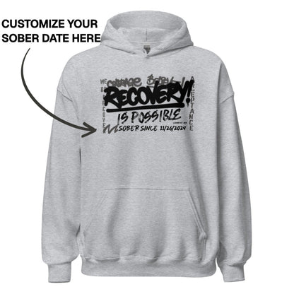 Recovery Hoodie | Men's Recovery Is Possible