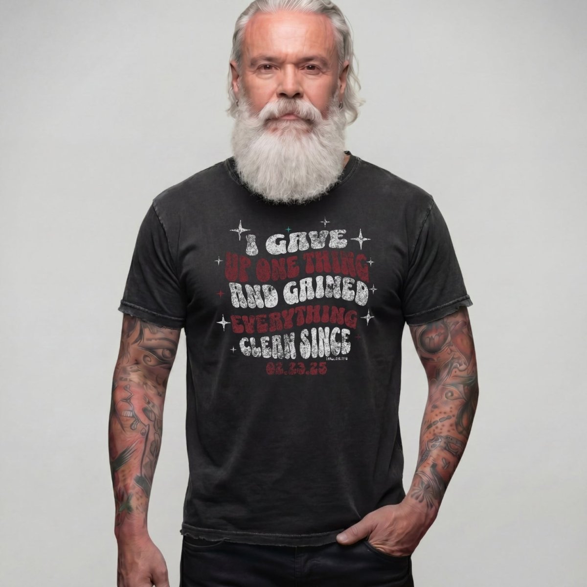 I Gave Up One Thing Unisex garment-dyed heavyweight t-shirt