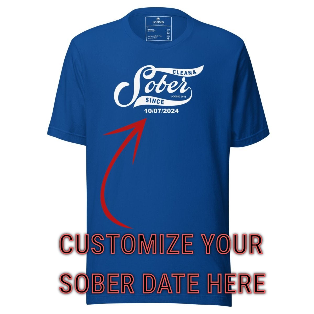 Sober T Shirt | Men's Sober Since