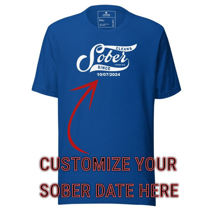 Sober T Shirt | Men's Sober Since
