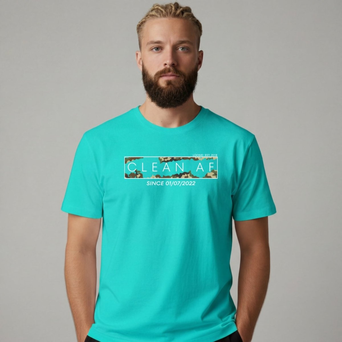 Clean T Shirt | Men's Clean AF Camo