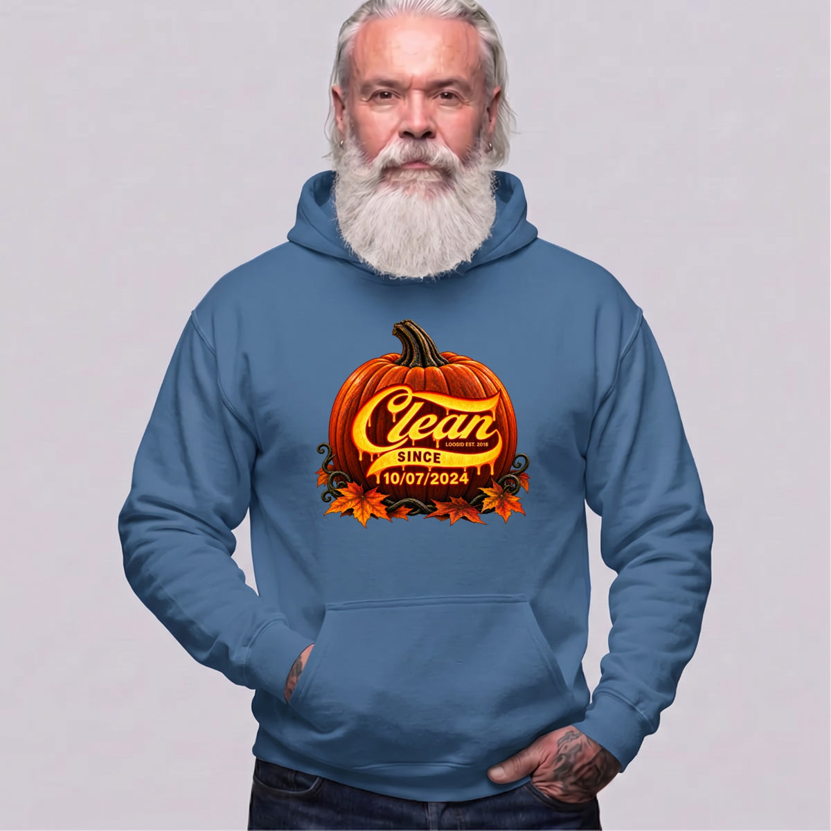 Recovery Hoodie | Clean Since Pumpkin