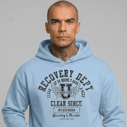 Recovery Dept Recovery Hoodie graphic detail (view 24)