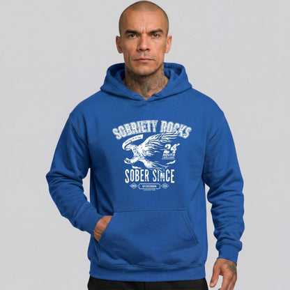 Recovery Hoodie | Men's Sobriety Rocks