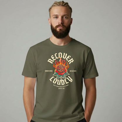 Sober T Shirt | Men's Recover Loudly