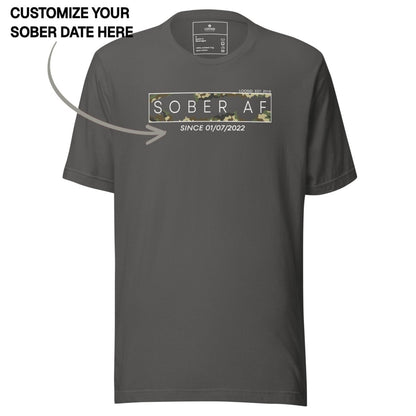 Sober T Shirt | Men's Sober AF Camo
