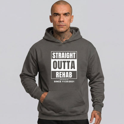 Recovery Hoodie | Men's Straight Outta Rehab