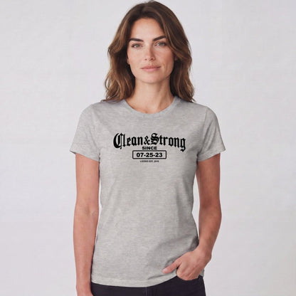 Clean T Shirt | Women's Clean & Strong