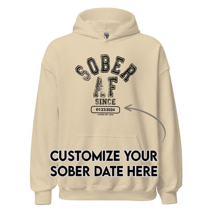 Recovery Hoodie | Men's Sober AF Collegiate